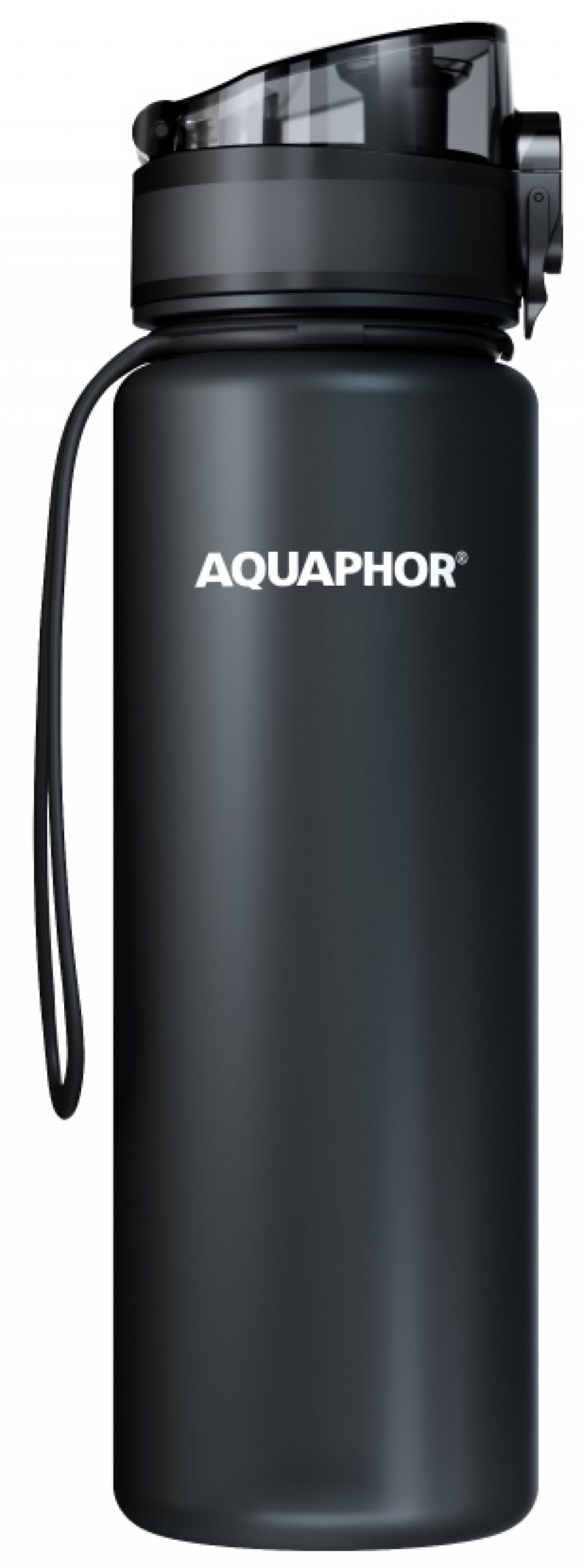 Бутилка за пречистване на вода Aquaphor City 500 мл Черна